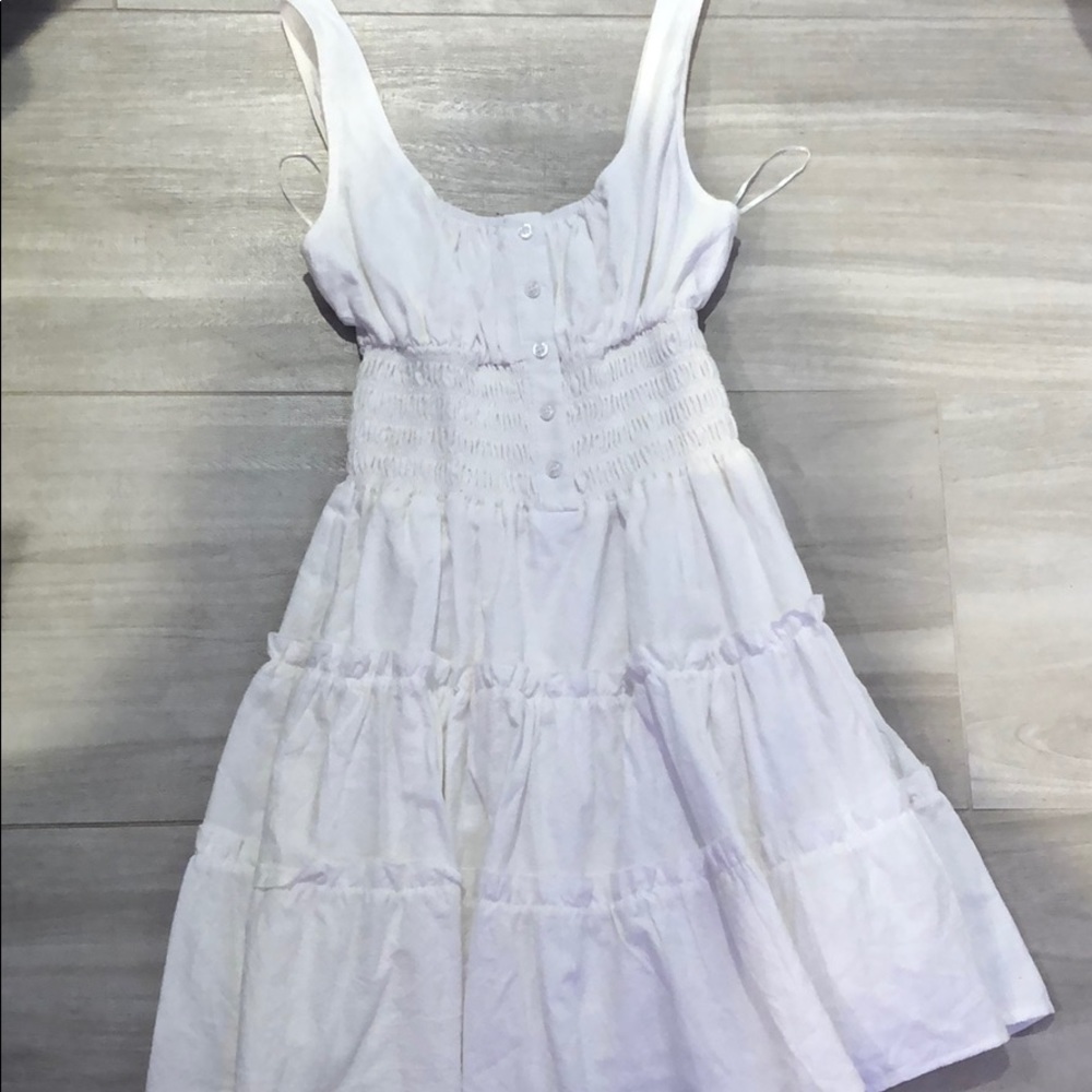 🤍Pookie and Sebastian white dress